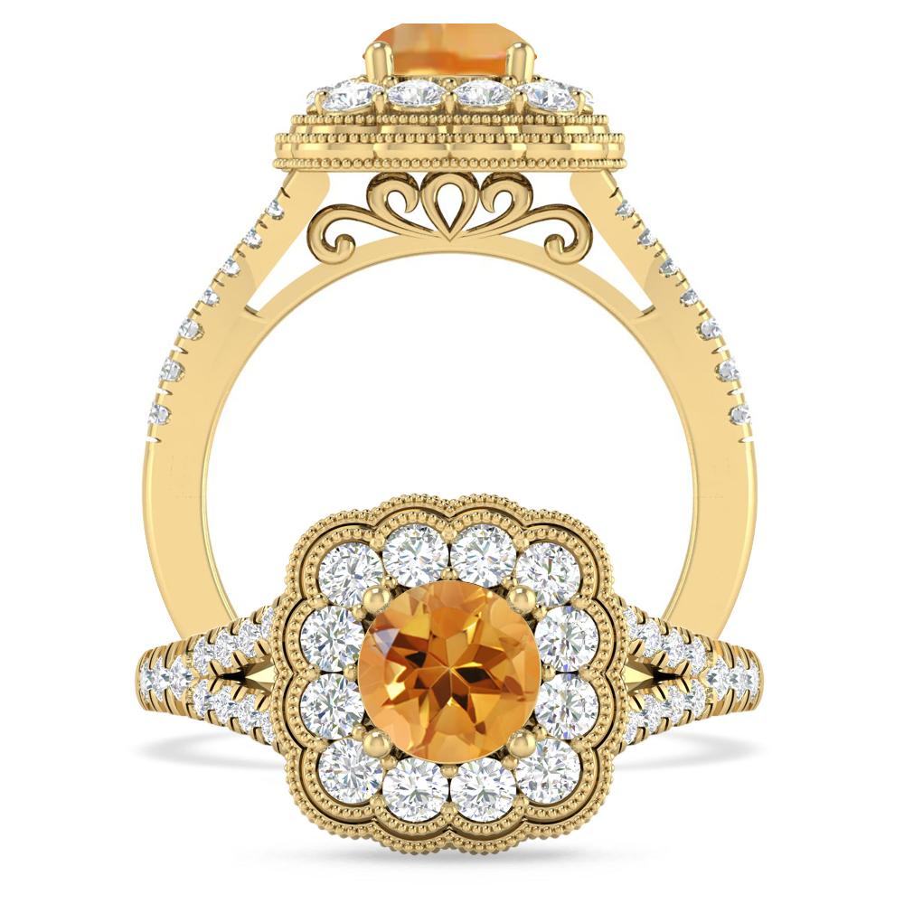 Yellow Gold - Citrine