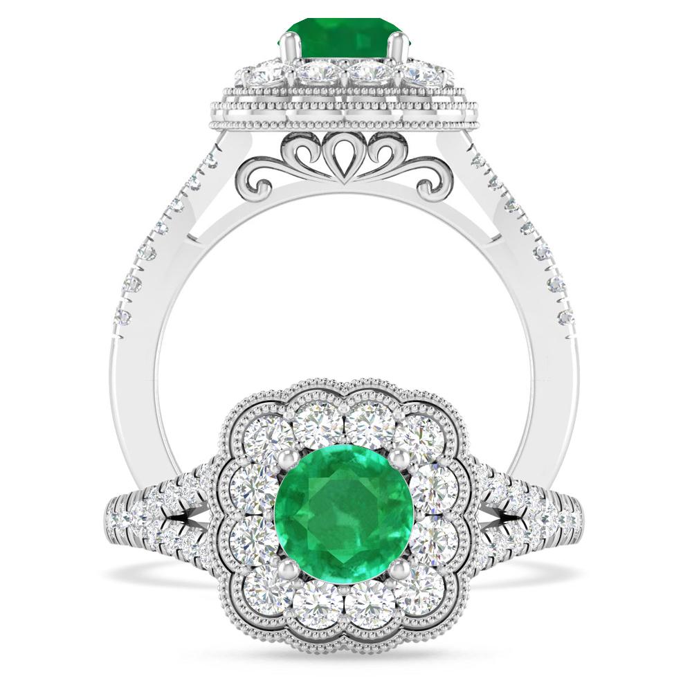 White Gold - Emerald
