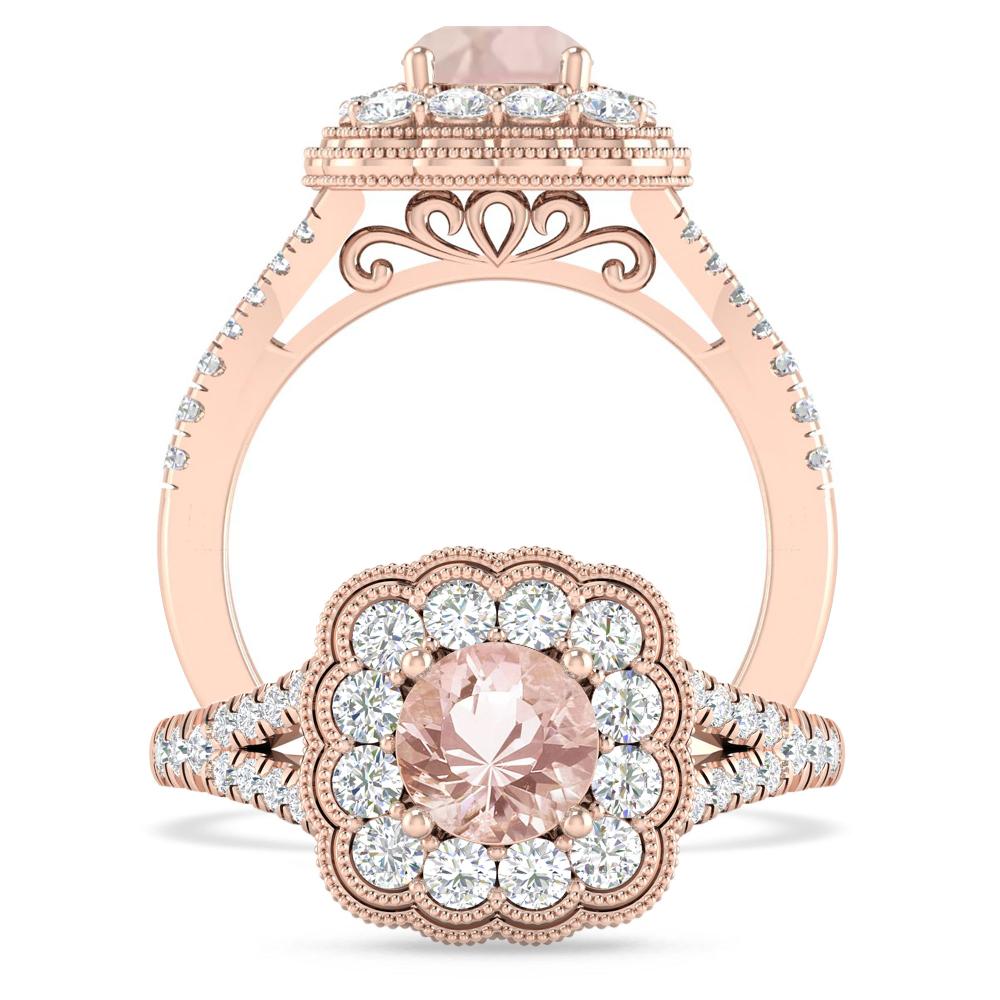 Rose Gold - Morganite