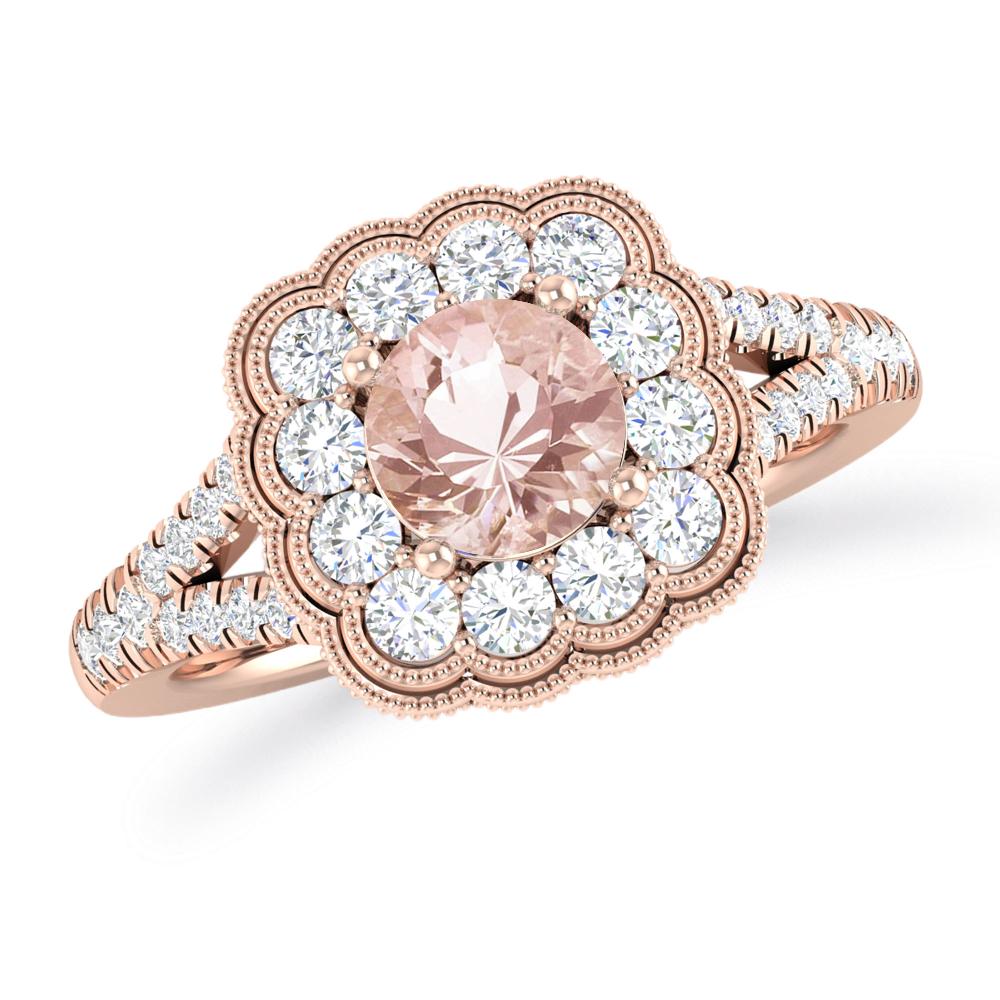 Rose Gold - Morganite