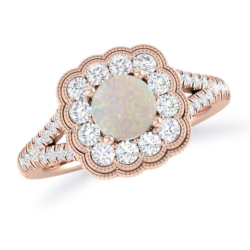 Rose Gold - Opal