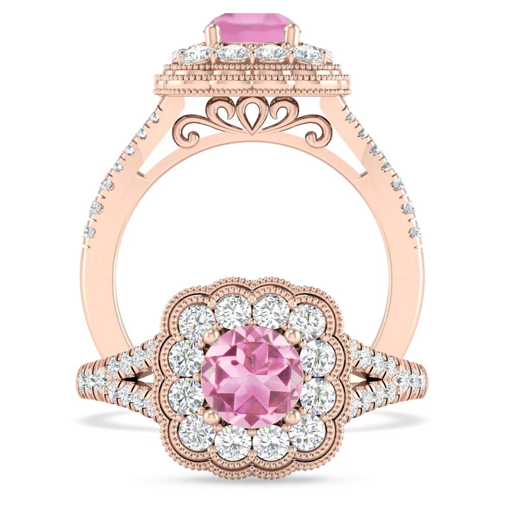 Rose Gold - Pink Tourmaline