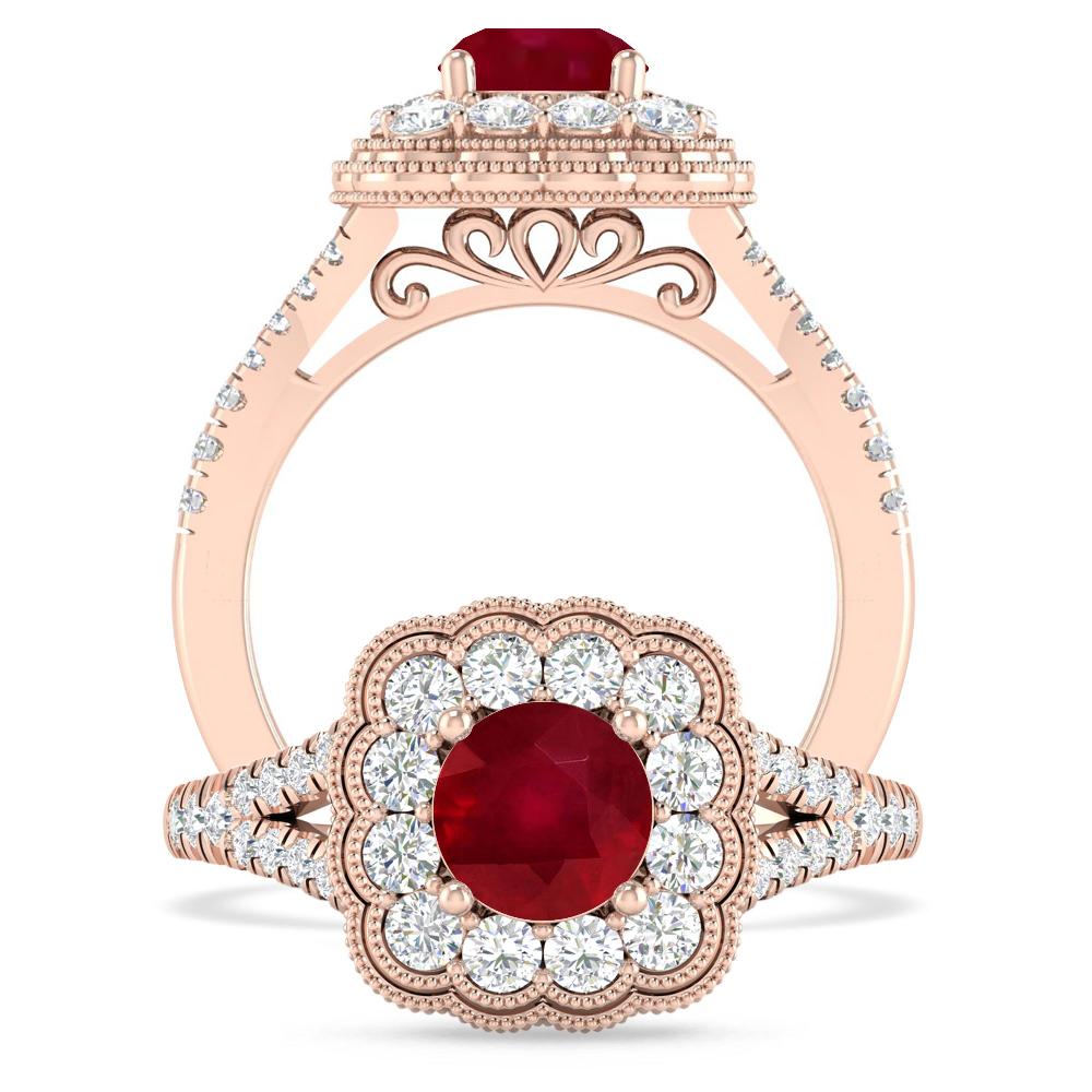 Rose Gold - Ruby
