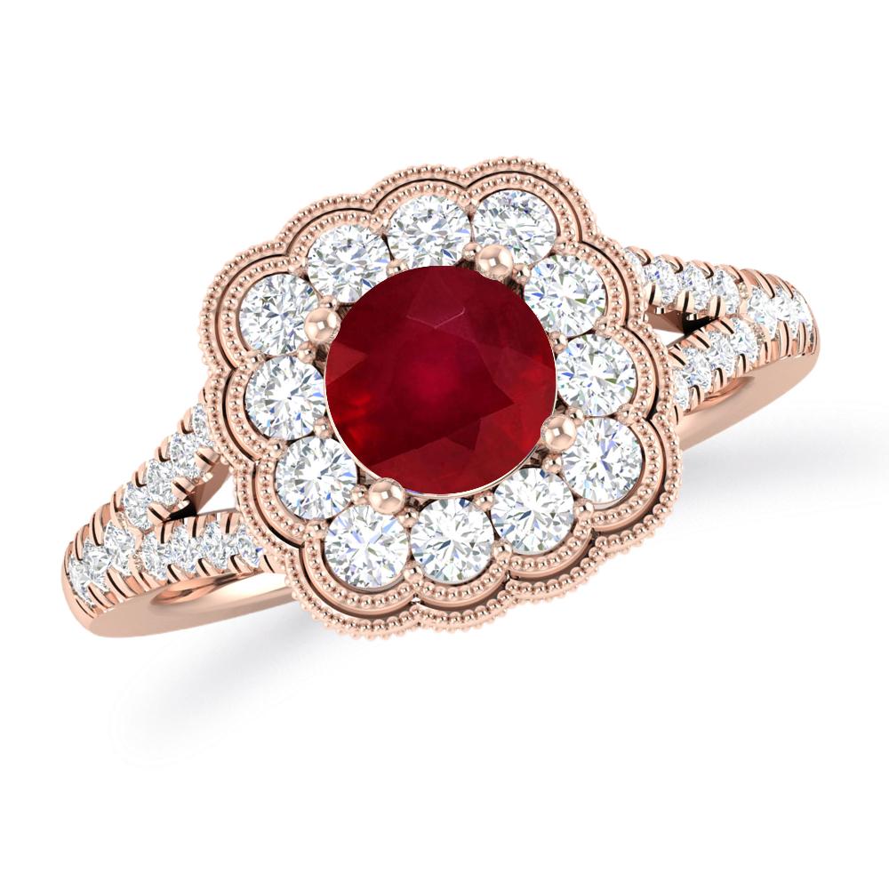 Rose Gold - Ruby