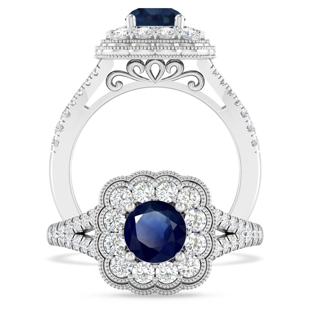 White Gold - Sapphire
