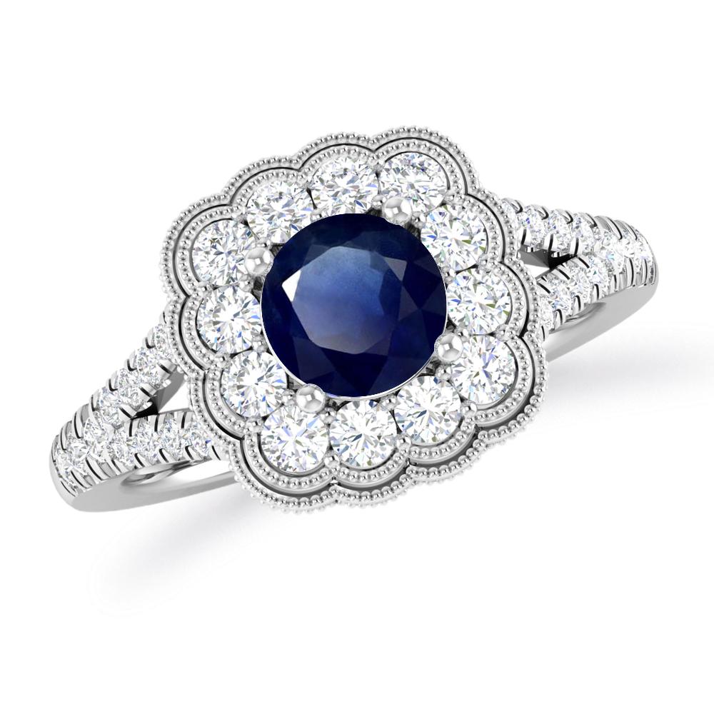 White Gold - Sapphire