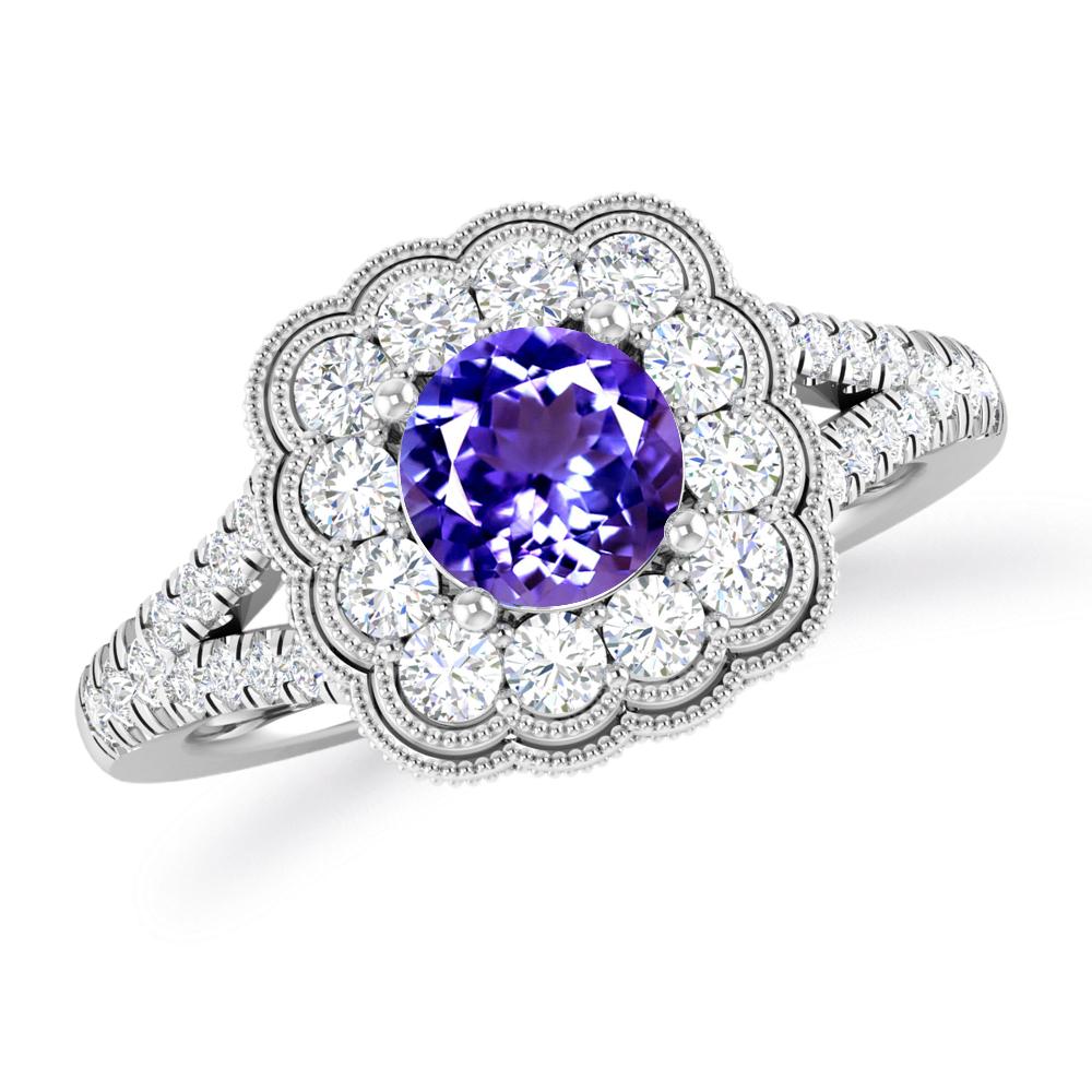 White Gold - Tanzanite