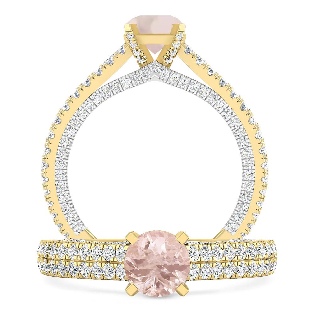 Yellow Gold - Morganite