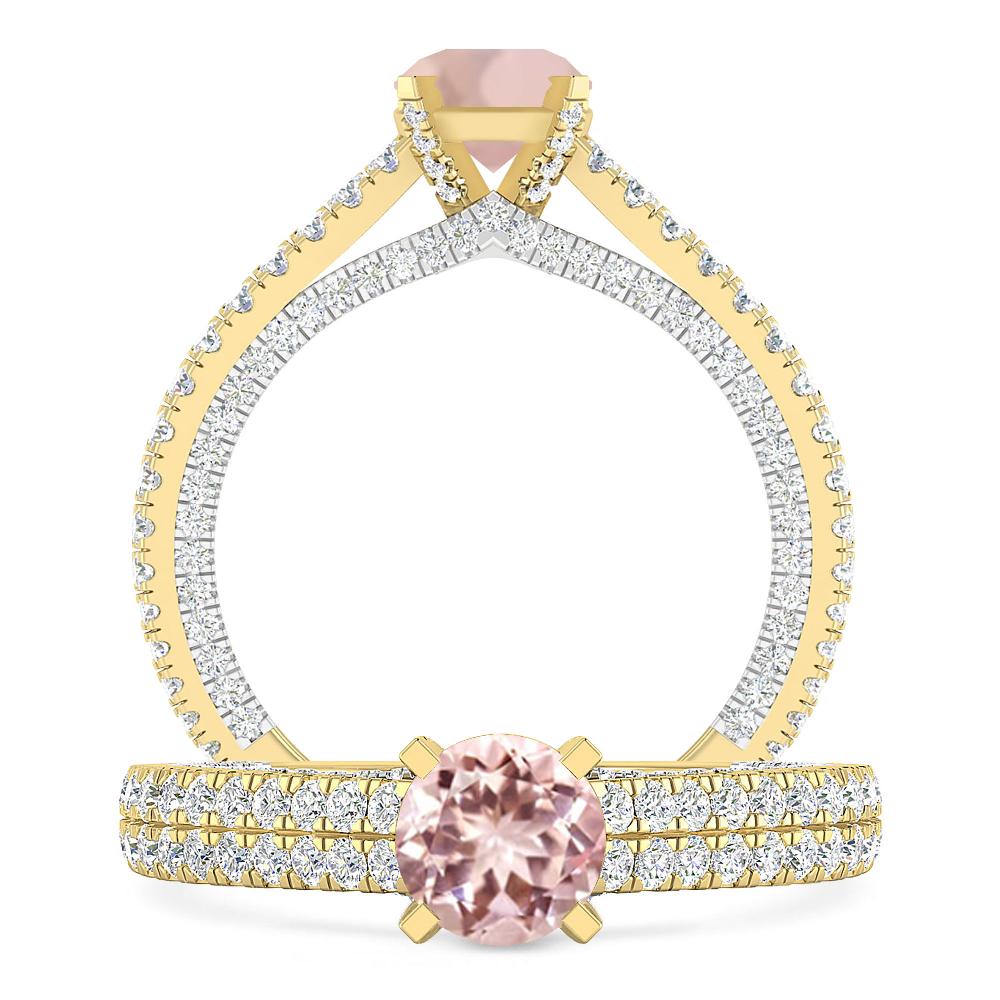 Yellow Gold - Morganite