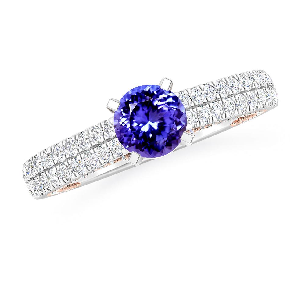 White Gold - Tanzanite