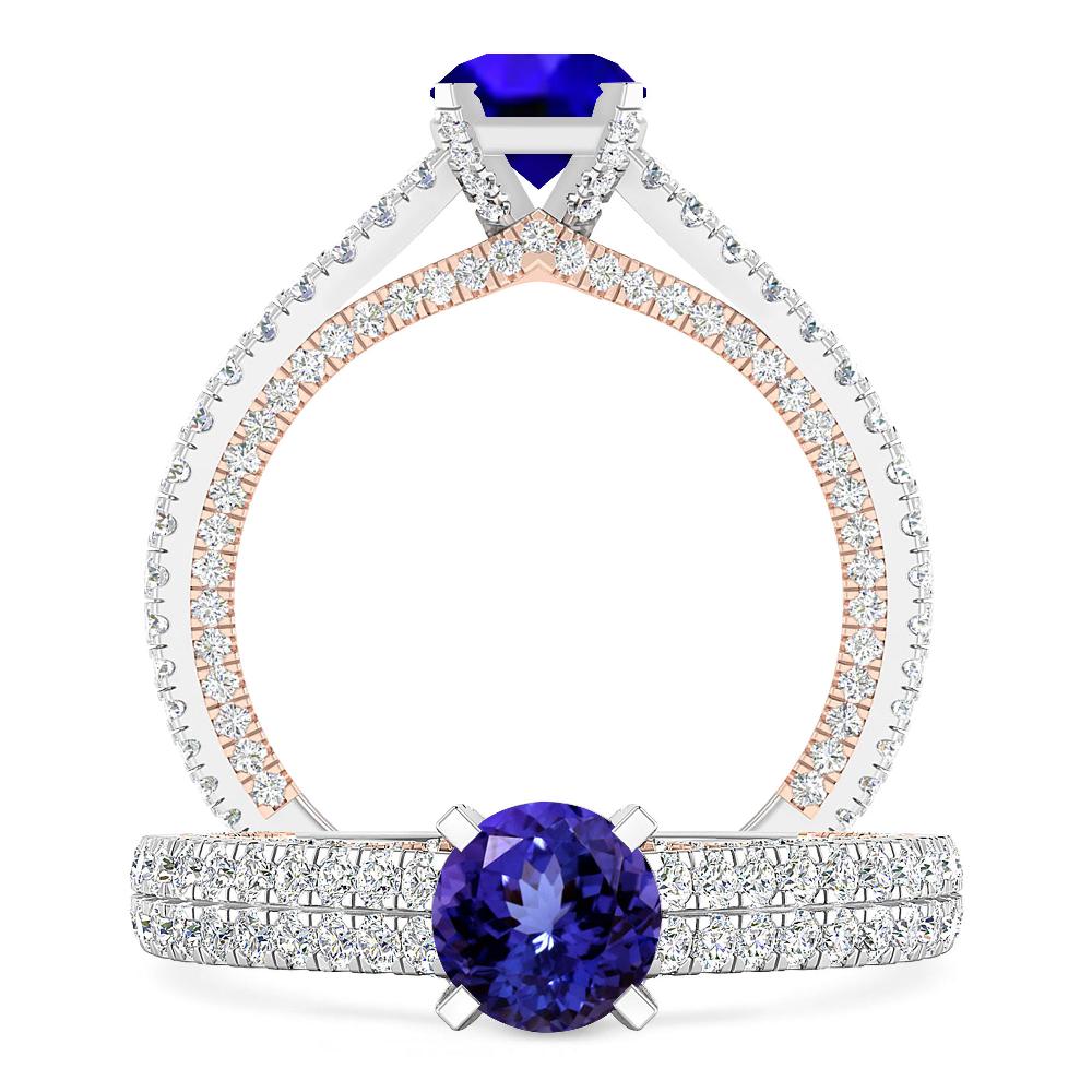 White Gold - Tanzanite