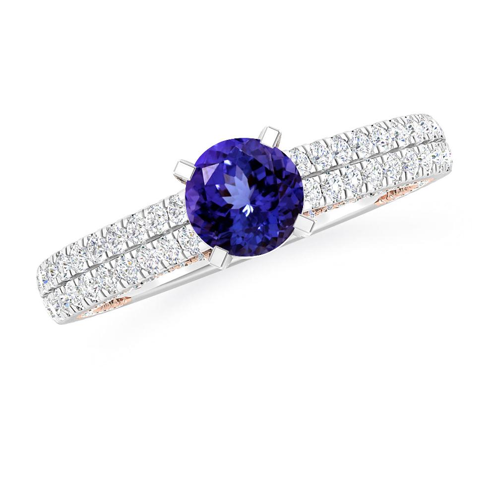 White Gold - Tanzanite