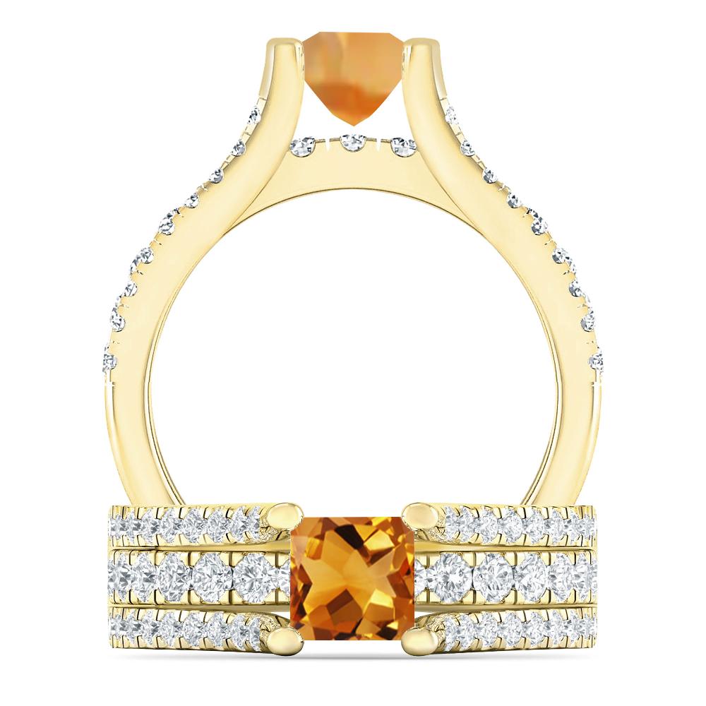 Yellow Gold - Citrine