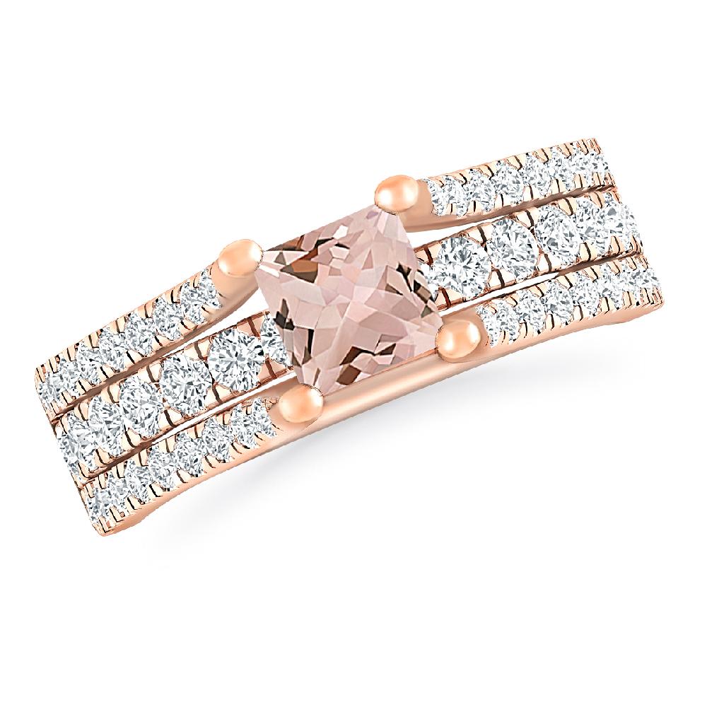 Rose Gold - Morganite