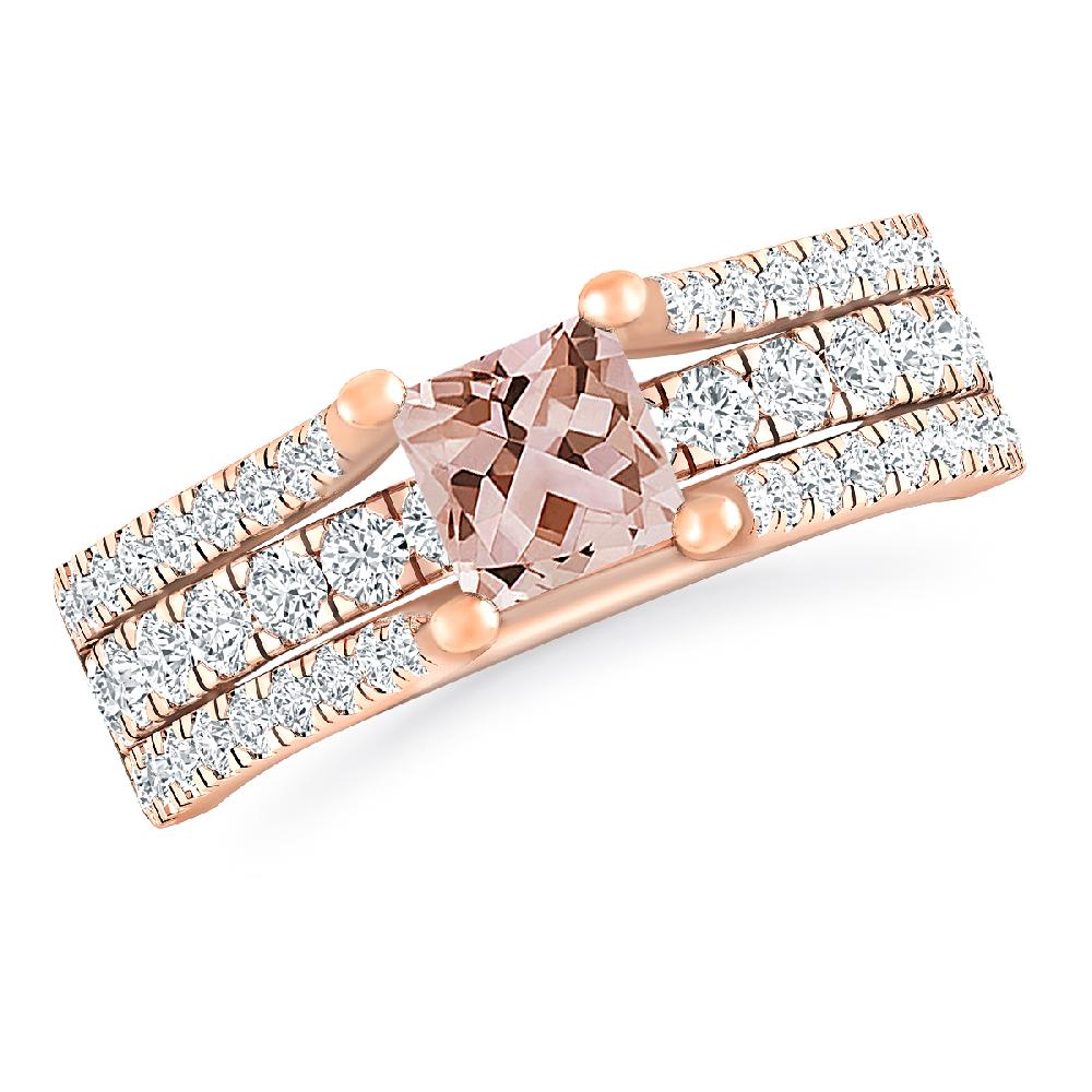 Rose Gold - Morganite