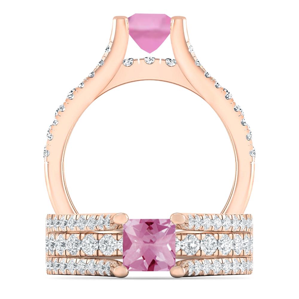 Rose Gold - Pink Tourmaline