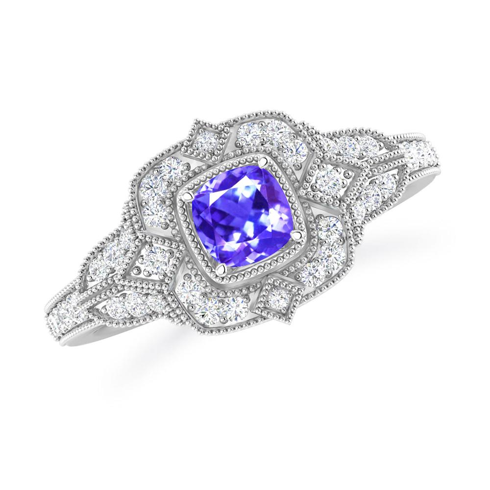 White Gold - Tanzanite