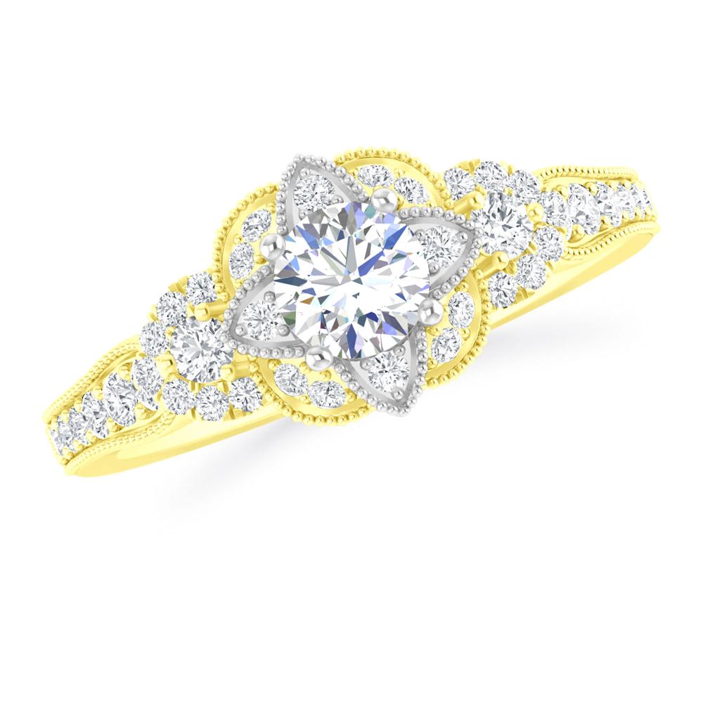 Yellow Gold - Diamond