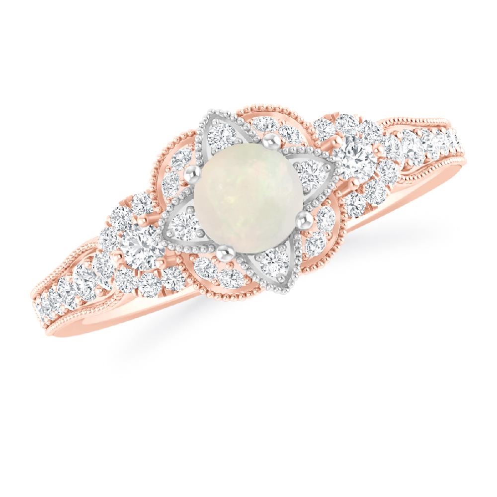 Rose Gold - Opal
