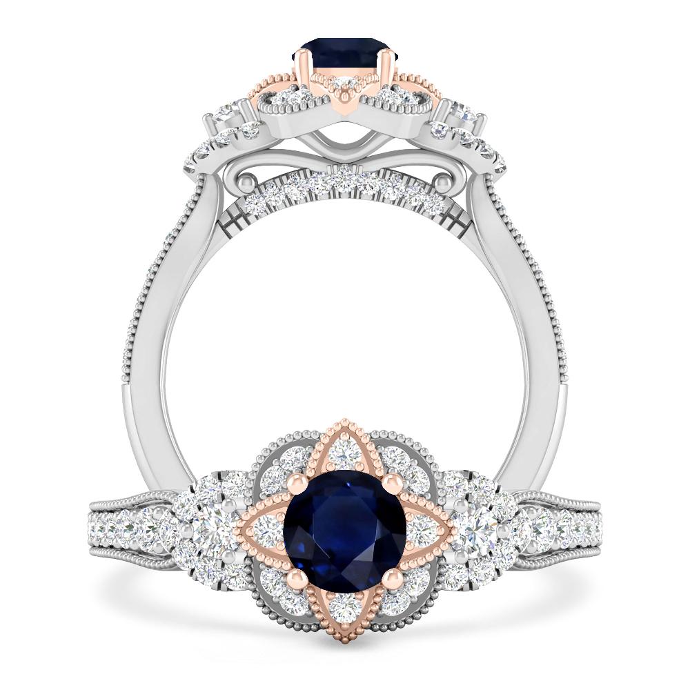 White Gold - Sapphire