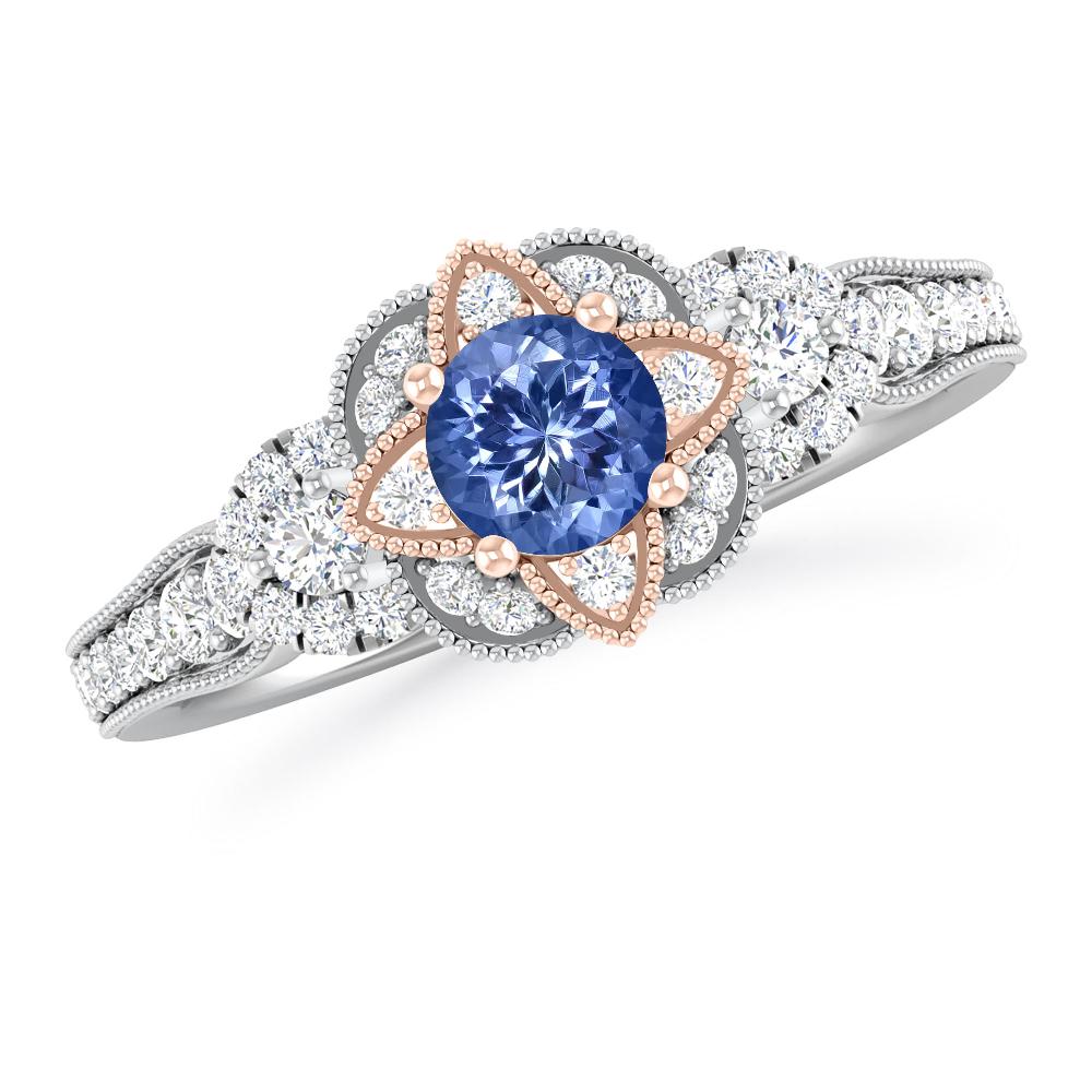 White Gold - Tanzanite