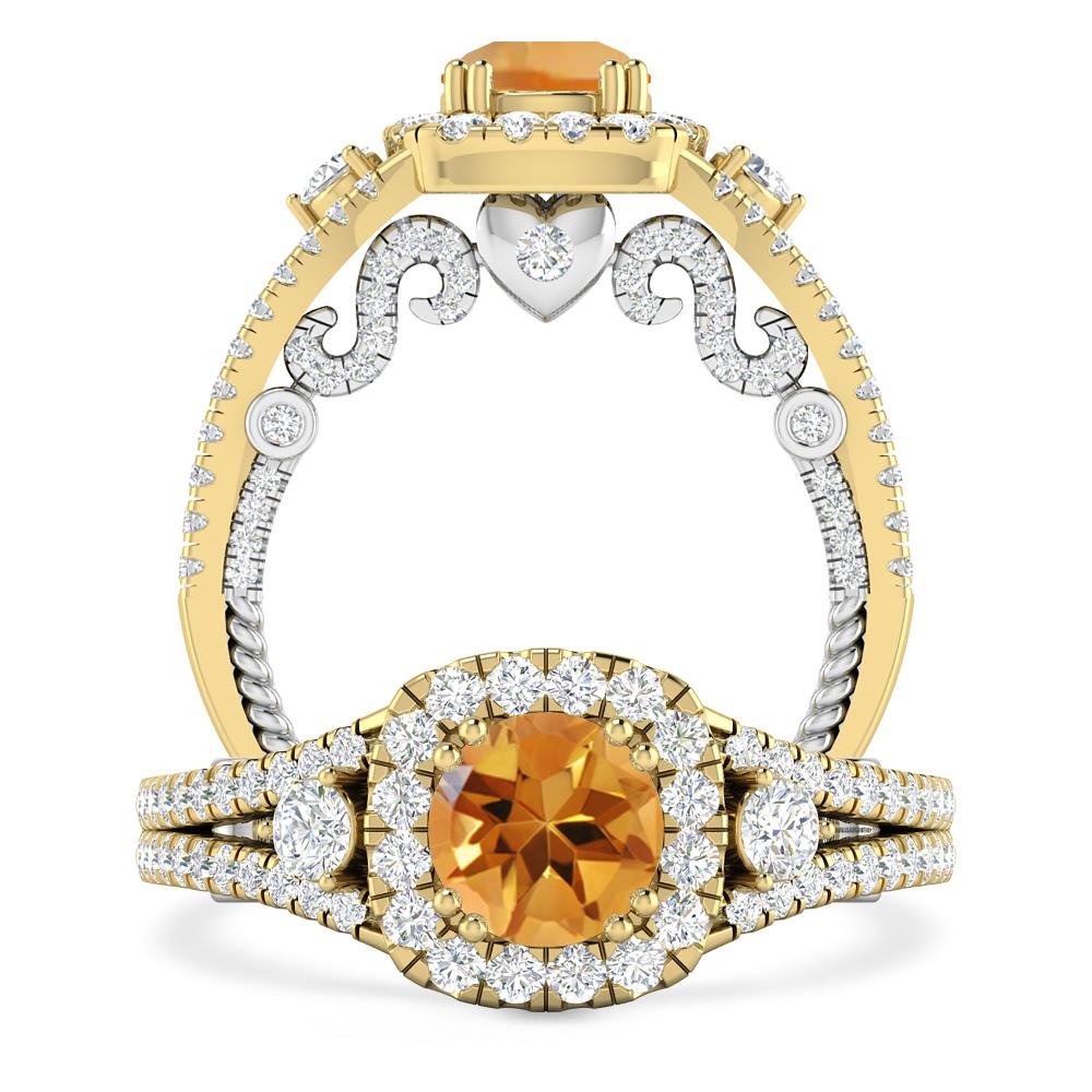 Yellow Gold - Citrine