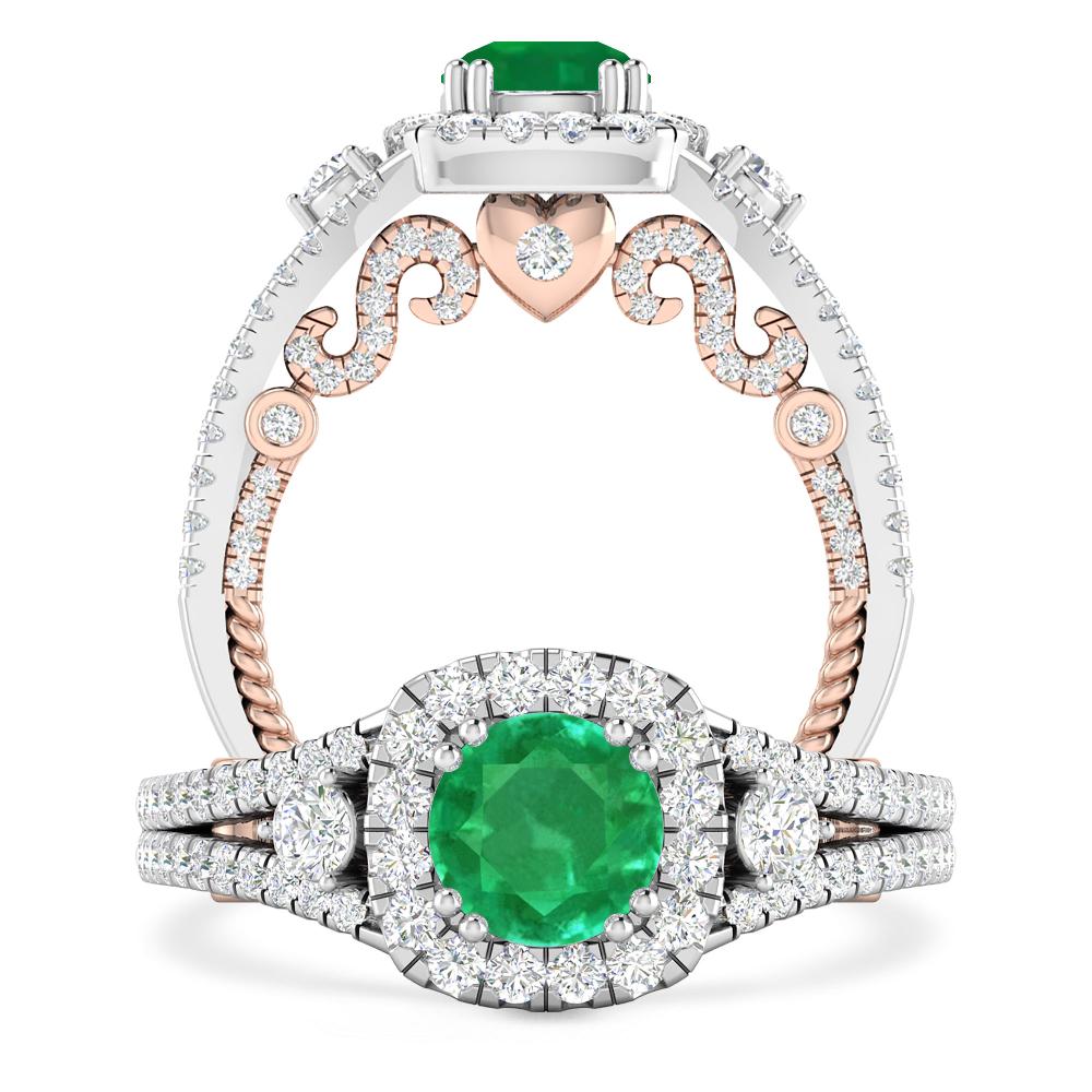 White Gold - Emerald