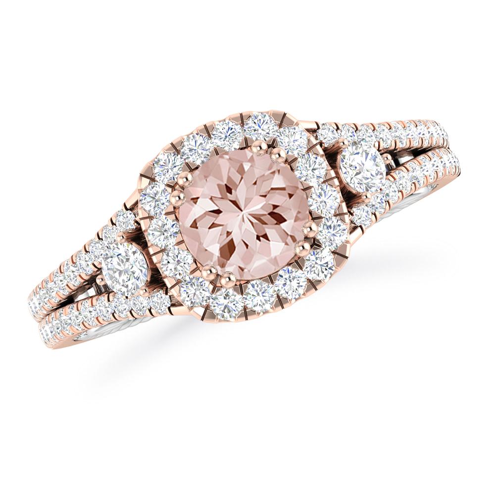 Rose Gold - Morganite