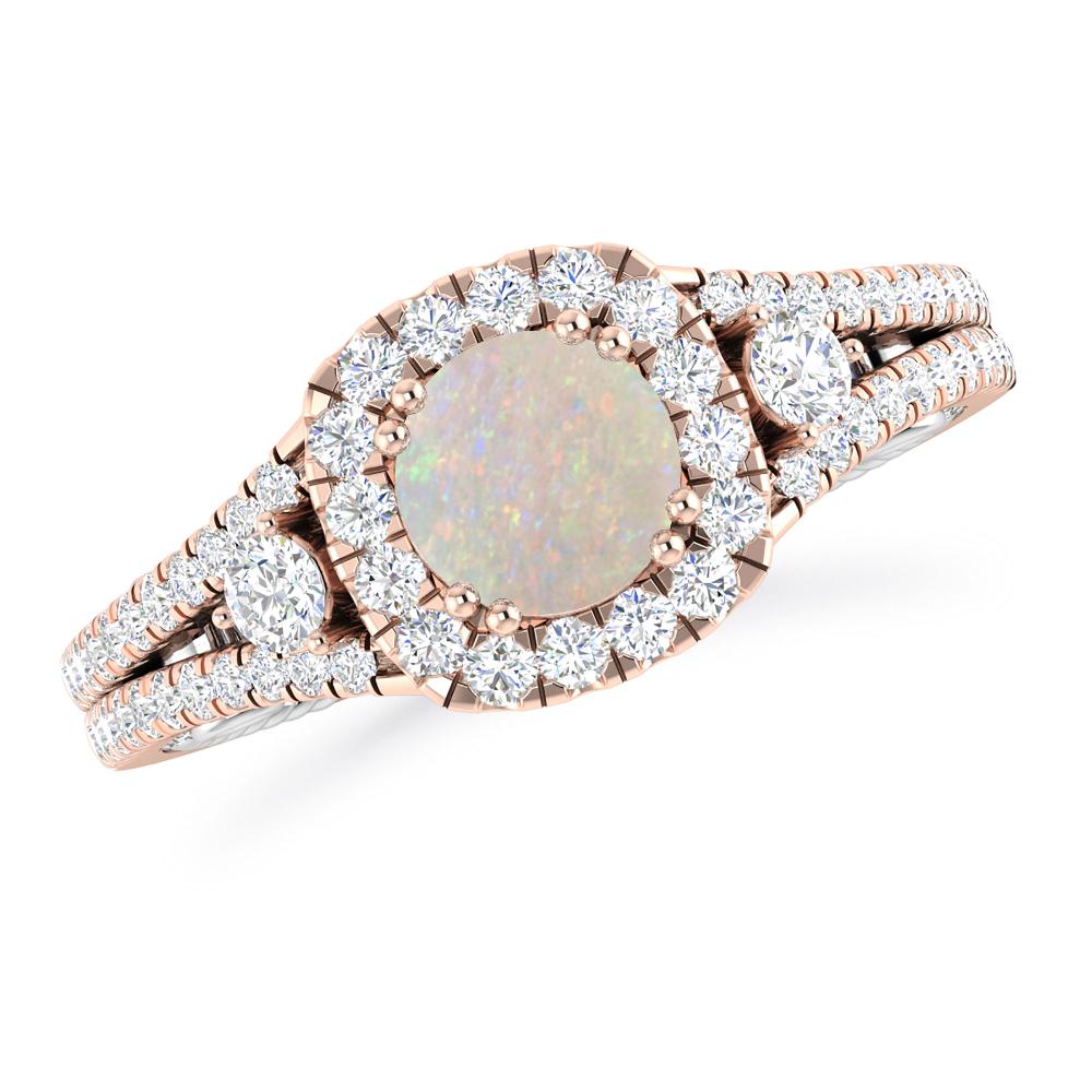 Rose Gold - Opal