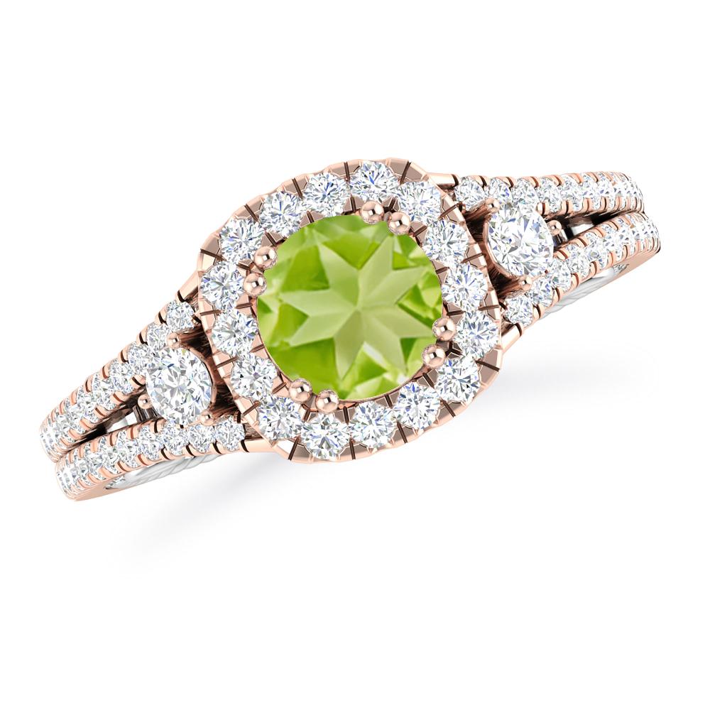 Rose Gold - Peridot