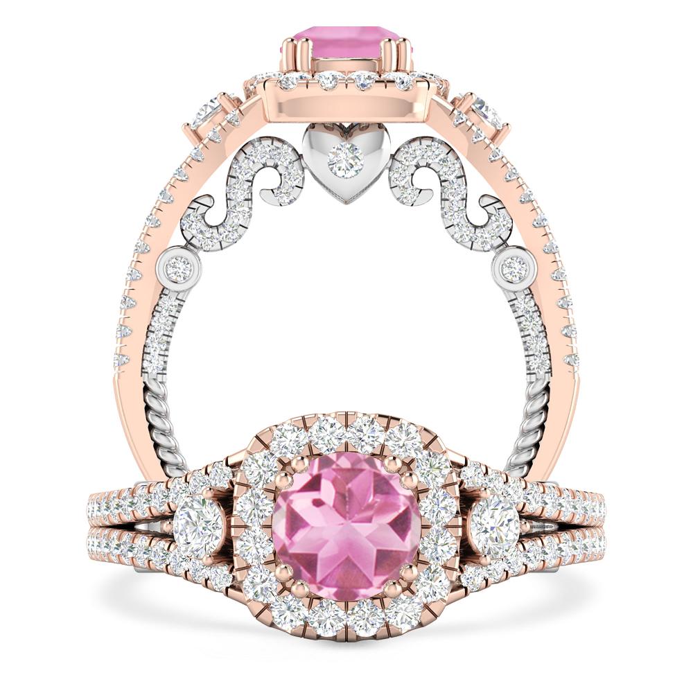 Rose Gold - Pink Tourmaline