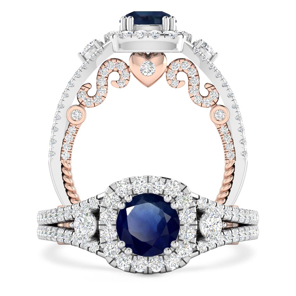 White Gold - Sapphire
