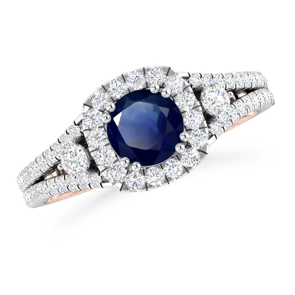 White Gold - Sapphire