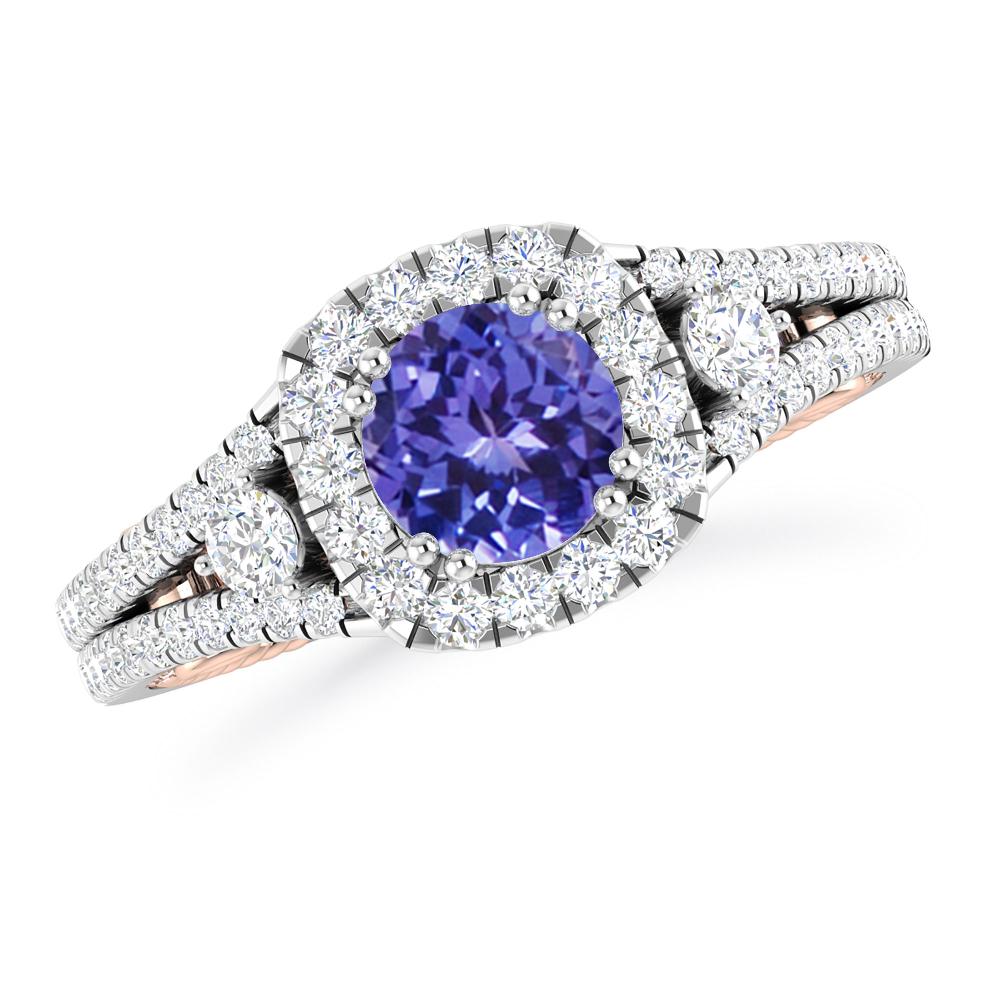 White Gold - Tanzanite