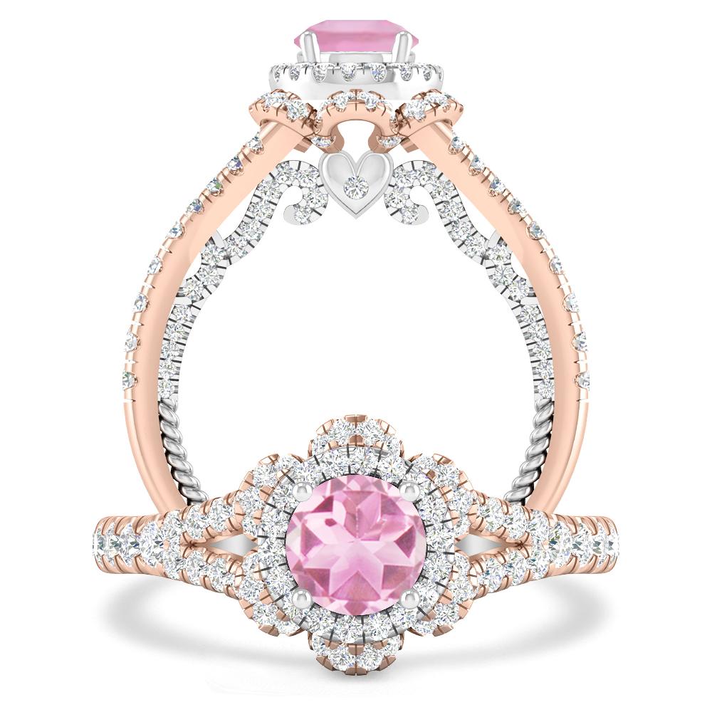 Rose Gold - Pink Tourmaline