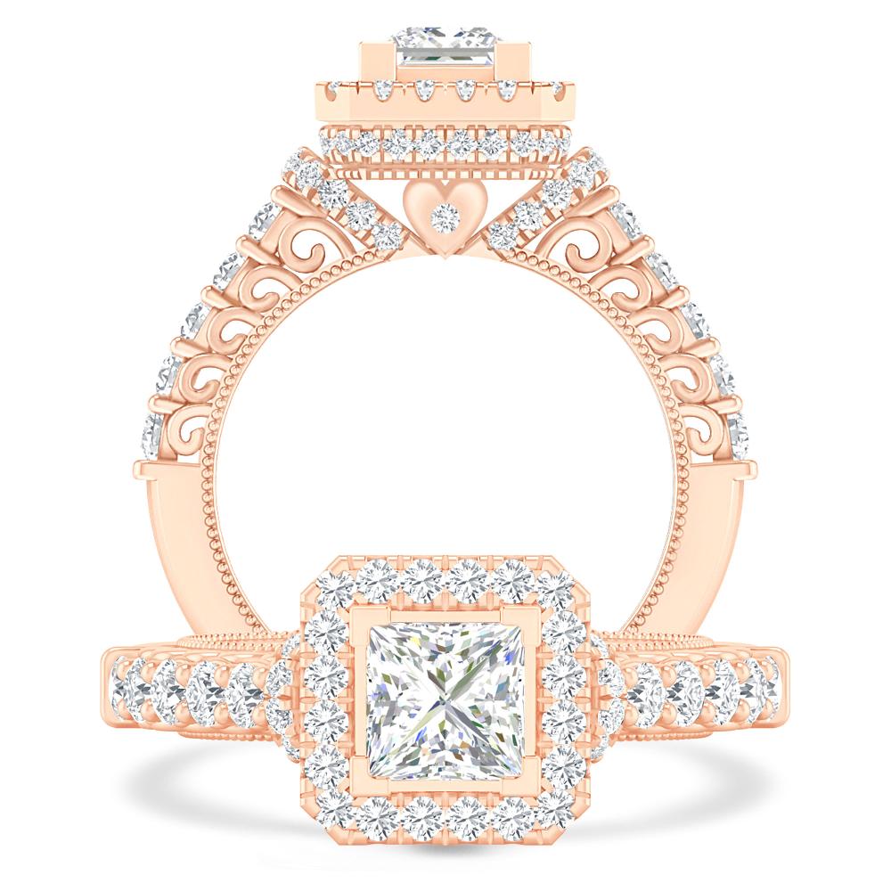 Rose Gold - Diamond