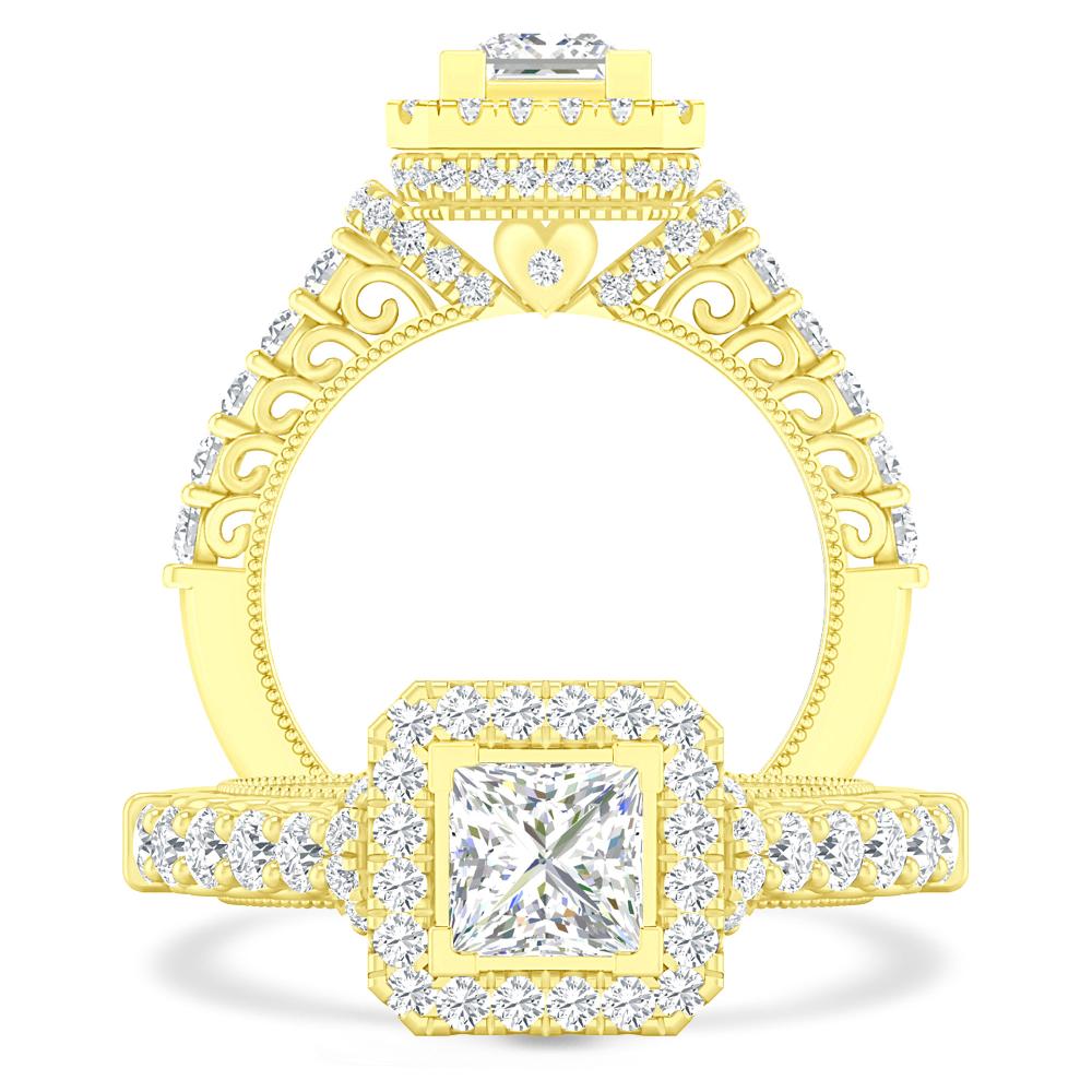 Yellow Gold - Diamond