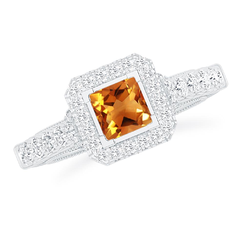 White Gold - Citrine