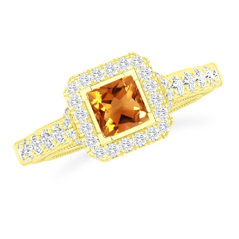 Yellow Gold - Citrine