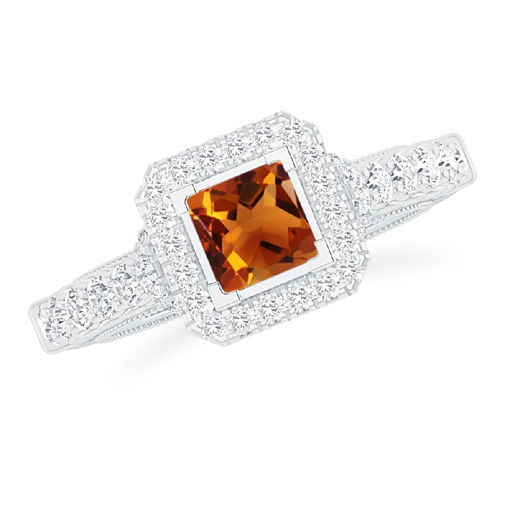 White Gold - Citrine