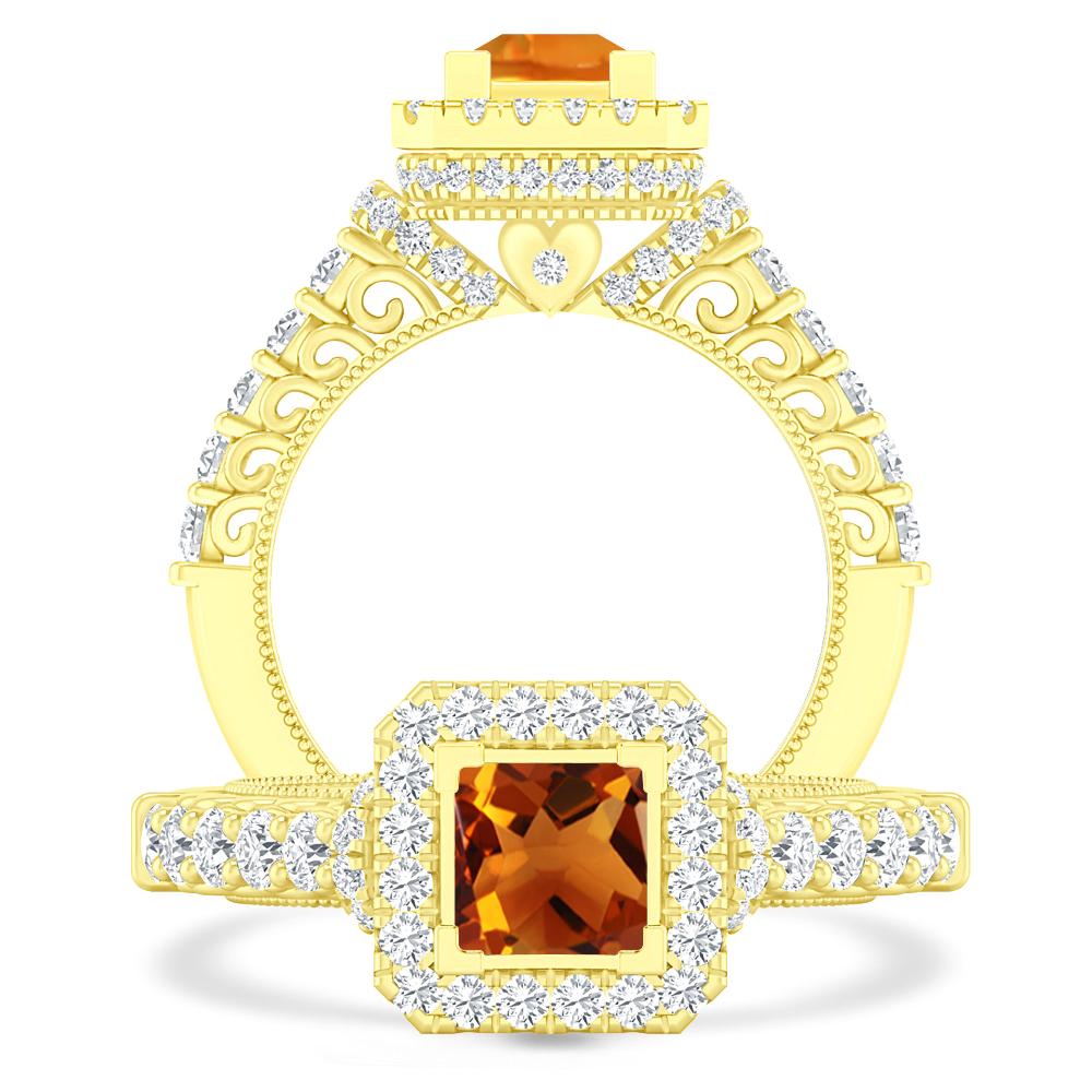 Yellow Gold - Citrine