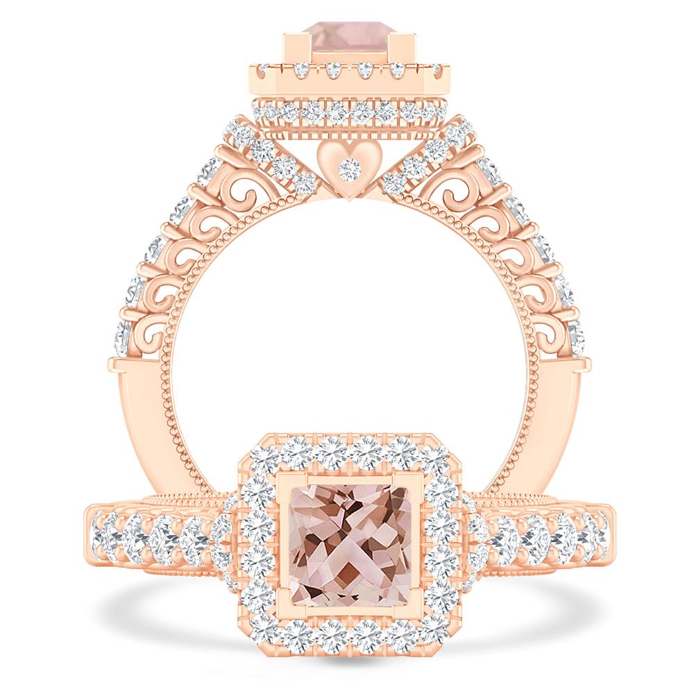 Rose Gold - Morganite