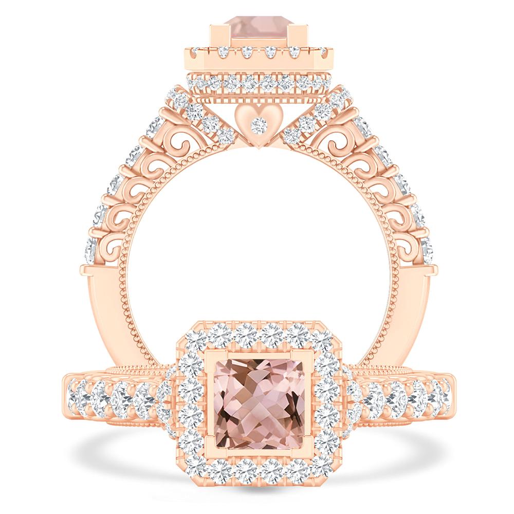 Rose Gold - Morganite