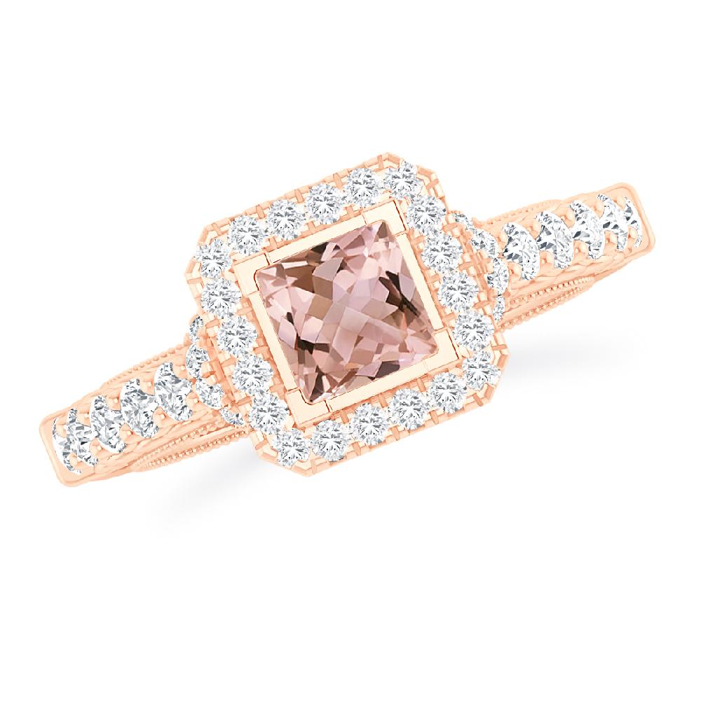 Rose Gold - Morganite