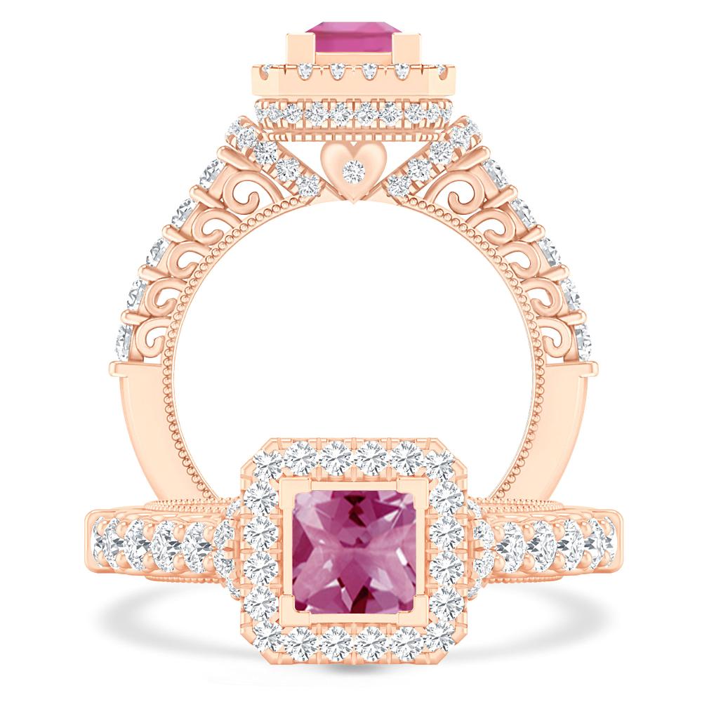 Rose Gold - Pink Tourmaline