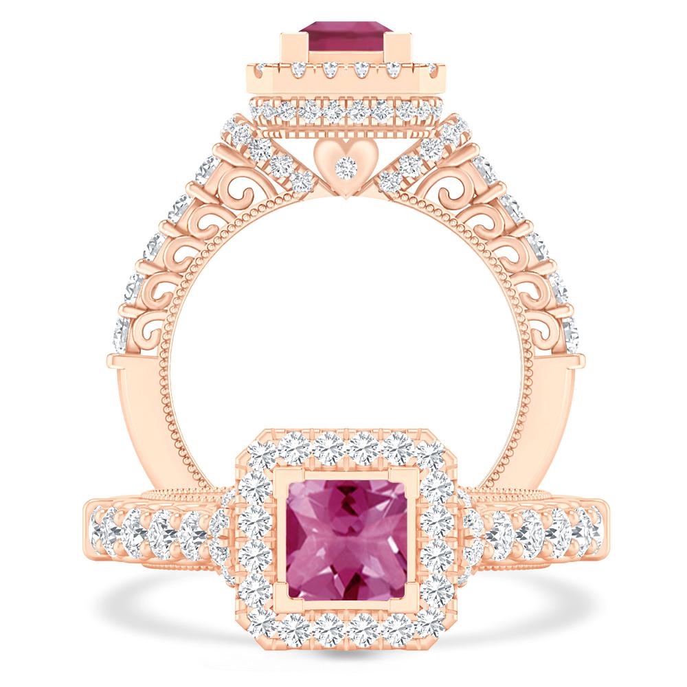 Rose Gold - Pink Tourmaline