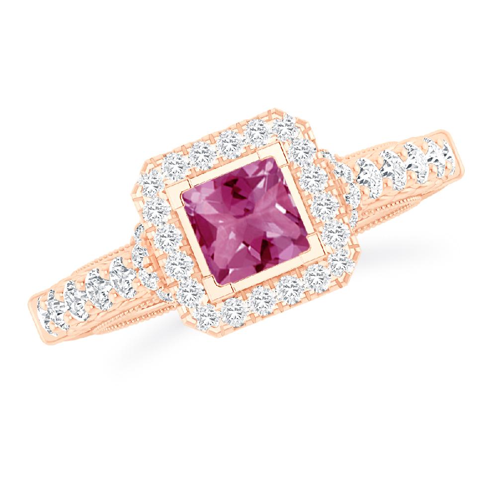 Rose Gold - Pink Tourmaline