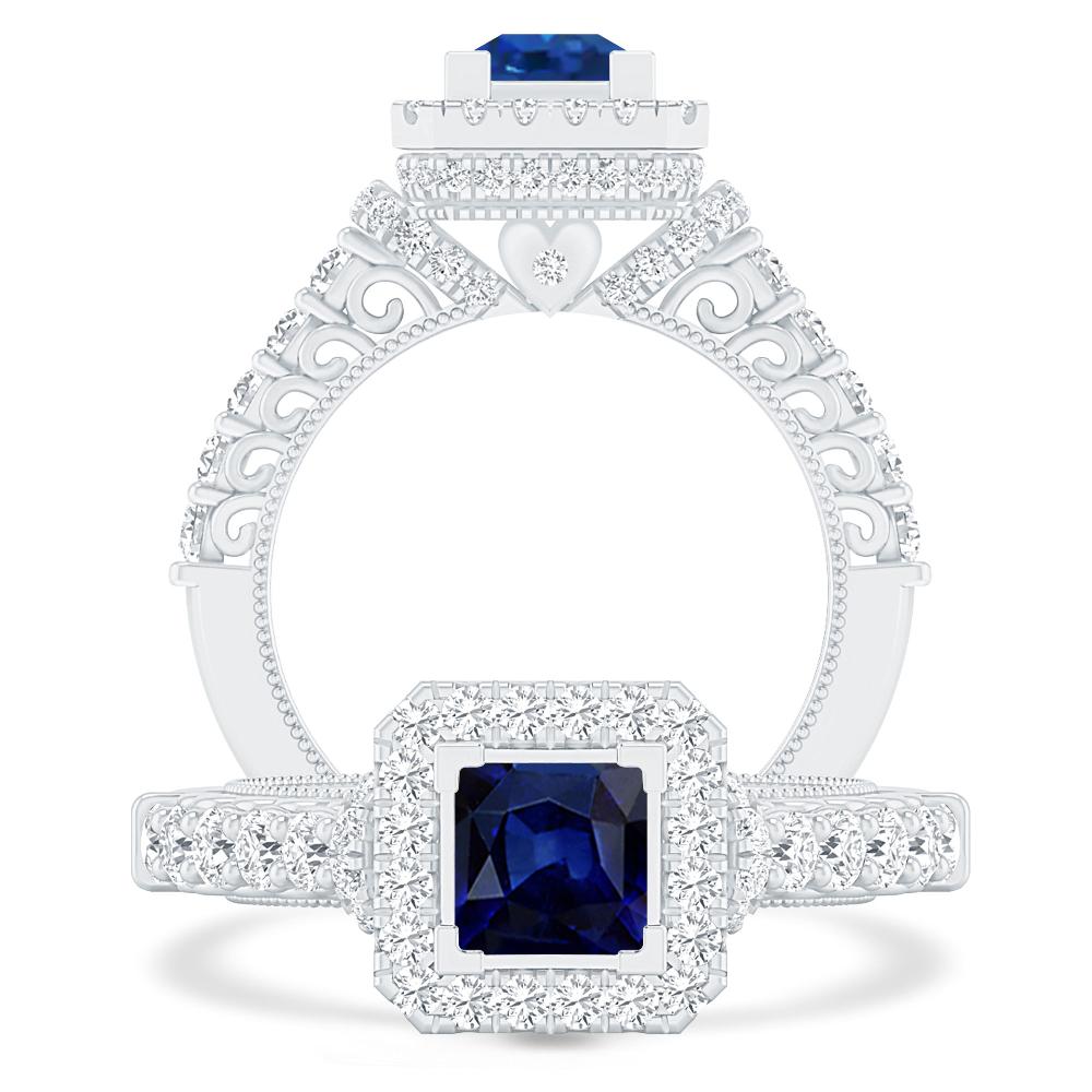 White Gold - Sapphire