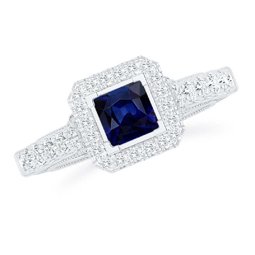 White Gold - Sapphire