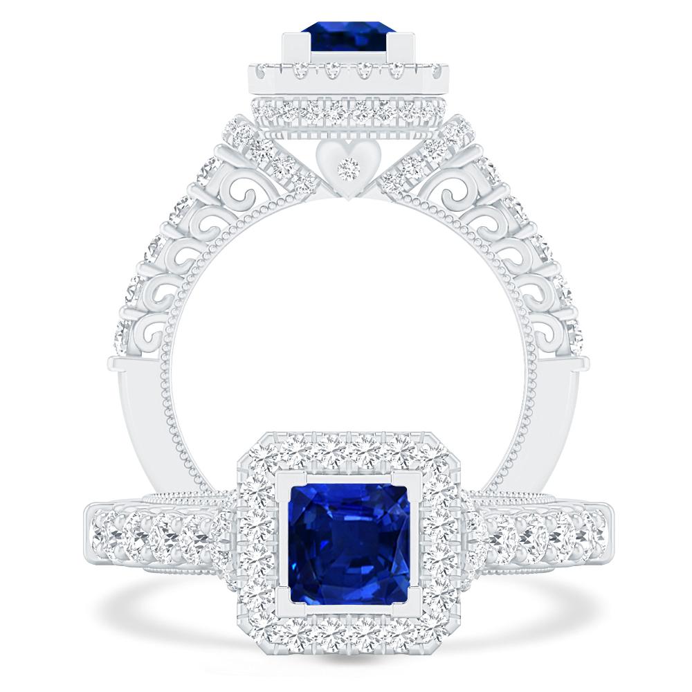 White Gold - Sapphire